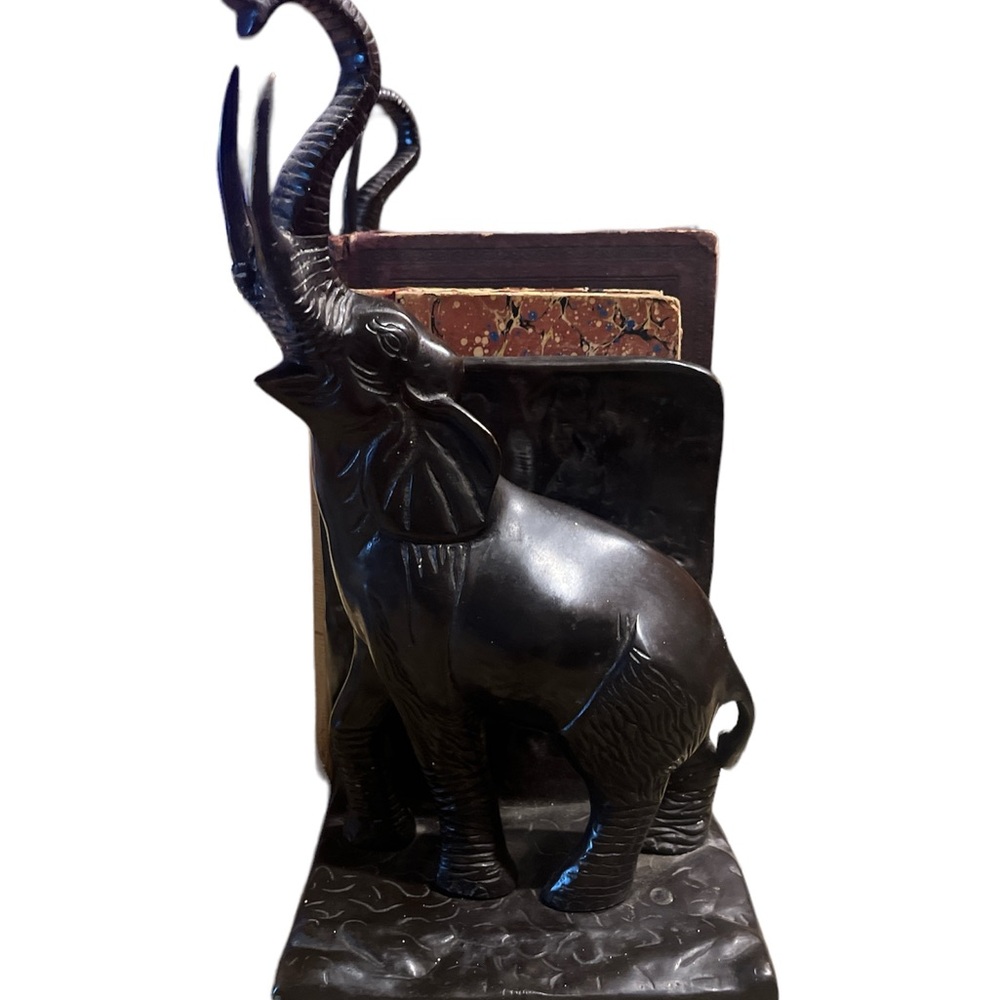 Sarreid LTD Elephant Book Ends